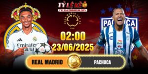 Soi Kèo Real Madrid Vs Pachuca 2h 23/6 Lượt 2 bảng H FCWC 12 Soi Kèo Real Madrid Vs Pachuca 2h 23/6 Lượt 2 bảng H FCWC