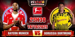 Soi kèo Bayern Munich vs Dortmund 23h30 ngày 18/10 - Vòng 7 Bundesliga 7 Bayern Munich vs Dortmund