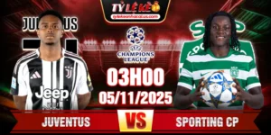 Soi Kèo Juventus Vs Sporting CP 03h00 5/11 Champions League 2025/26 15 Juventus Vs Sporting CP 03h00 5_11 Champions League 2025_26