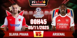 Soi Kèo Slavia Praha Vs Arsenal 00h45 5/11 Champions League 2025/26 16 Slavia Praha Vs Arsenal 00h45 5_11 Champions League 2025_26