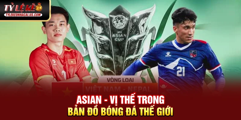 Asian Cup - Giải Đấu Vô Địch Bóng Đá Châu Á Đỉnh Cao 39 Asian - Vị thế trong bản đồ bóng đá thế giới