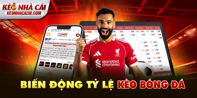 Tỷ Lệ Kèo Nhà Cái 164 Biến động tỷ lệ kèo bóng đá hôm nay